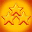 100 stars icon