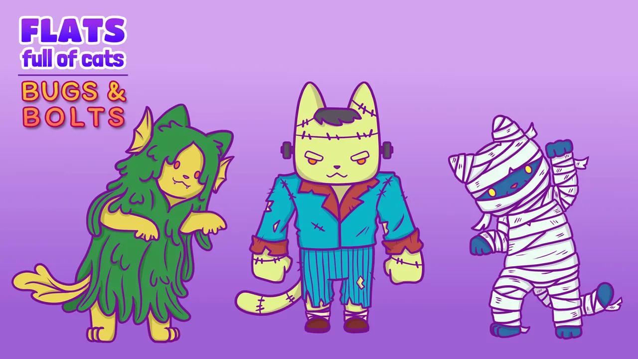 Flats Full of Cats: Bugs & Bolts Screenshot 0