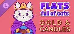 Flats Full of Cats: Gold & Candles