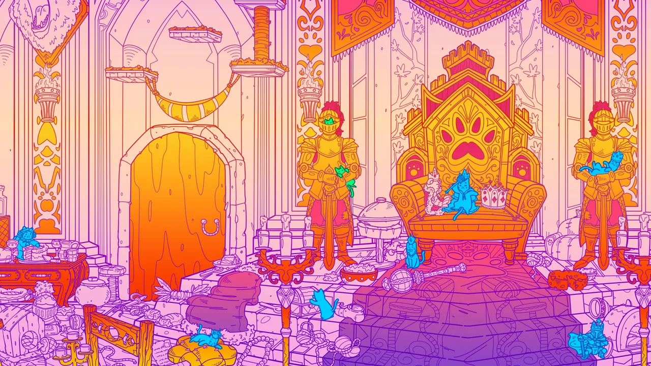 Flats Full of Cats: Gold & Candles Screenshot 2