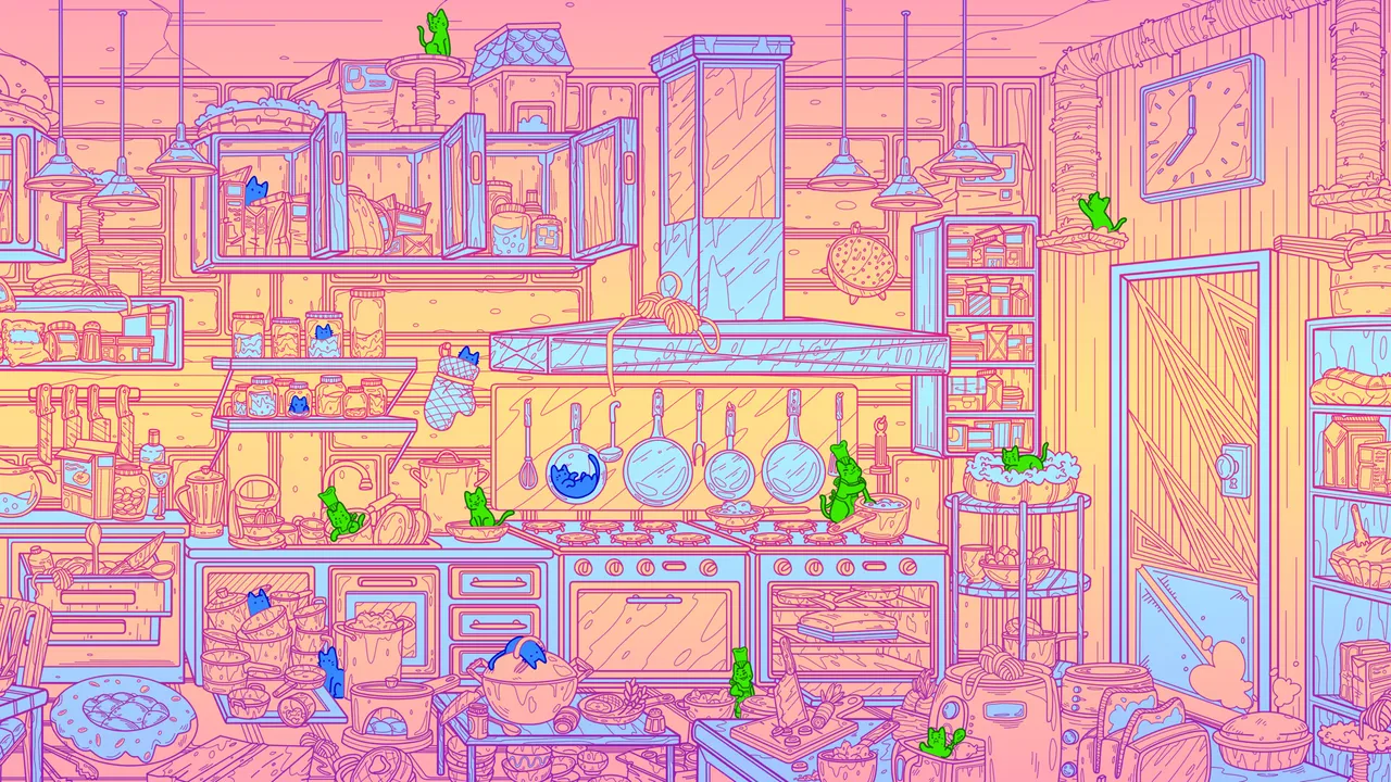Flats Full of Cats: Stars & Oysters Screenshot 1