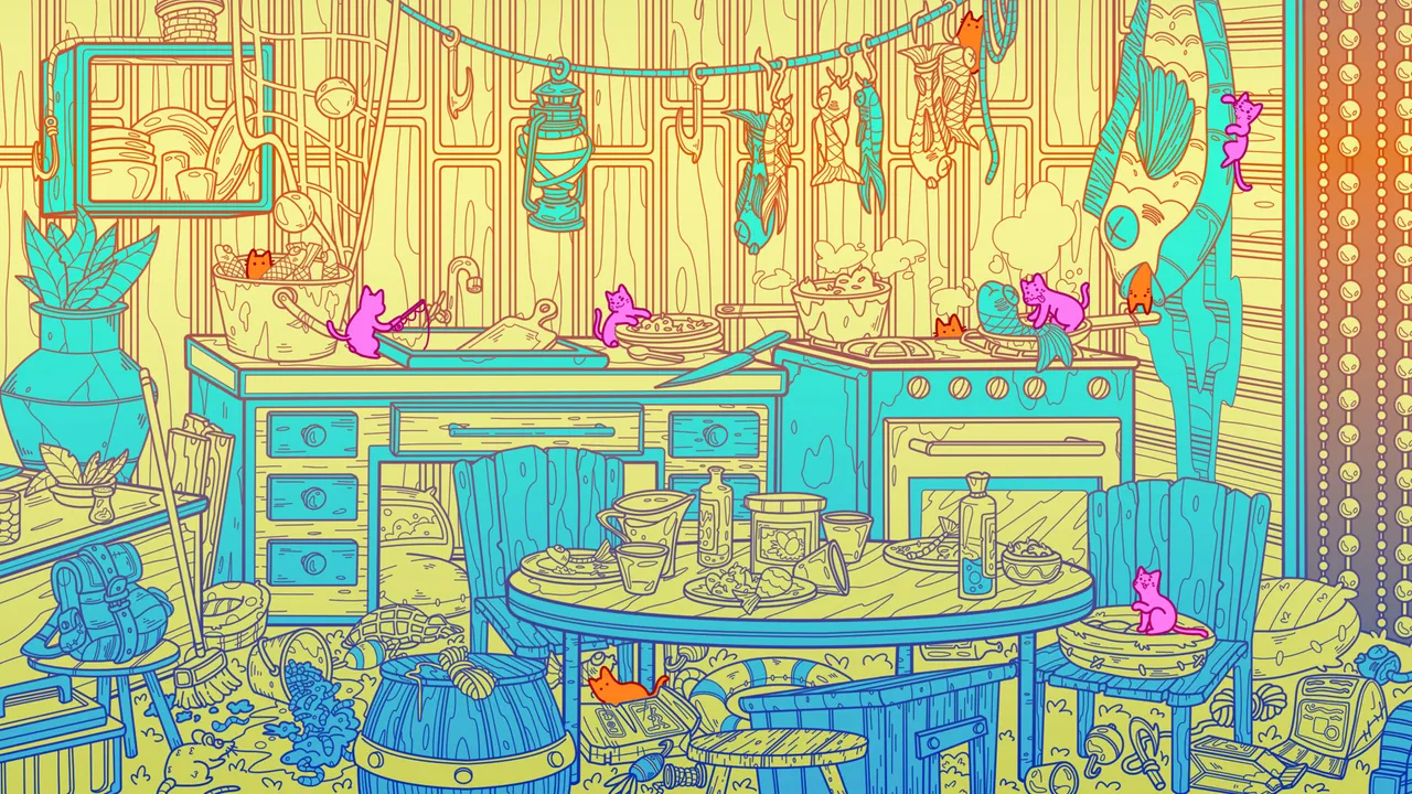 Flats Full of Cats: Stars & Oysters Screenshot 2