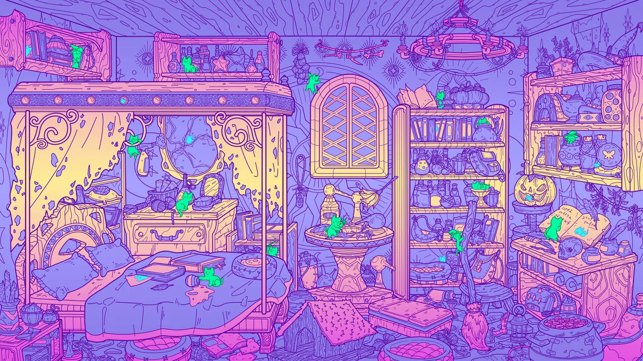 Flats Full of Cats: Capes & Curses Screenshot 1