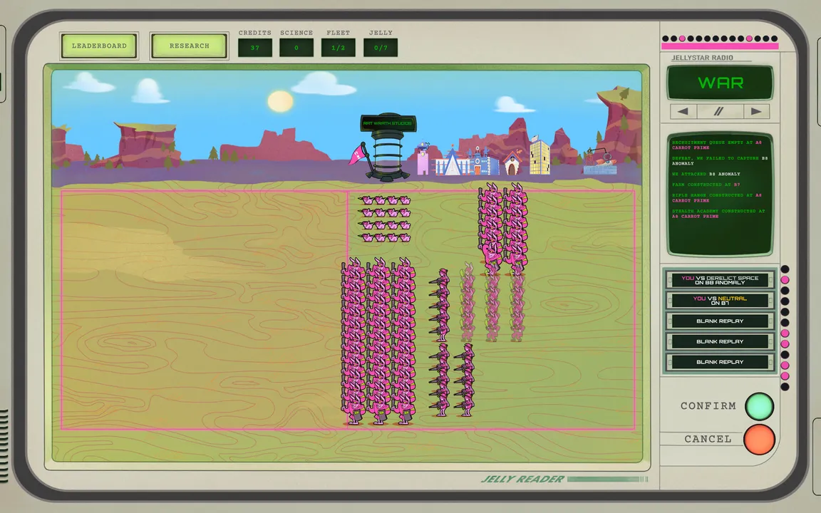 Jellystar Empires: When Space Bunnies Attack!! Screenshot 4