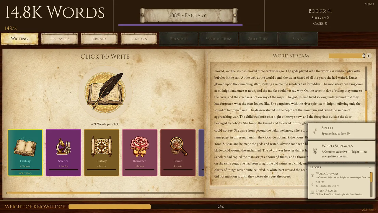 The Infinite Library Screenshot 0