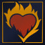 Affirming flame icon