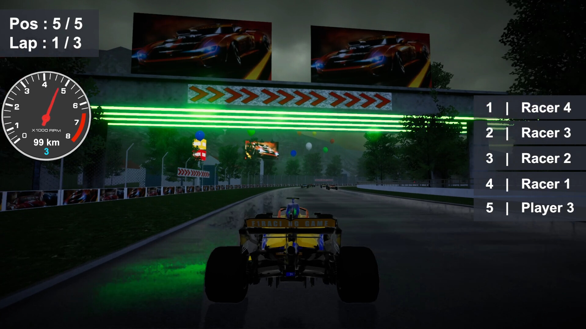 F1 Simulator Screenshot 1