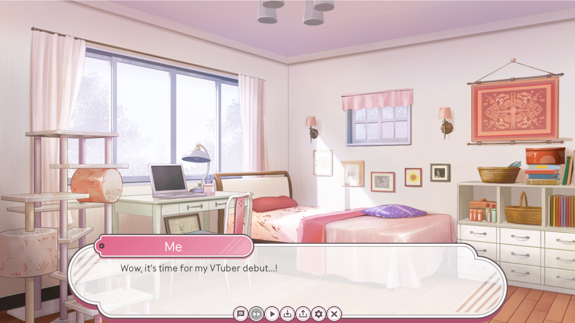 My VTuber Rival is Actually Cute?! Screenshot 2