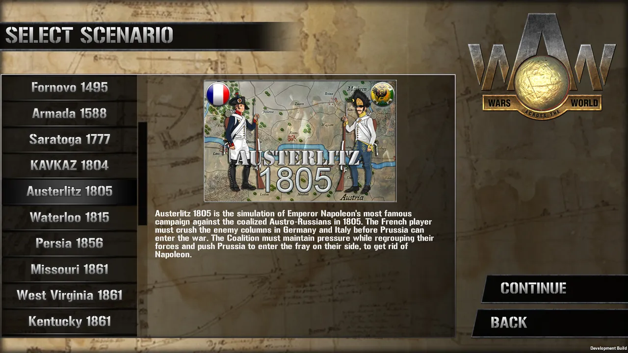 Wars Across the World: Austerlitz 1805 Screenshot 0
