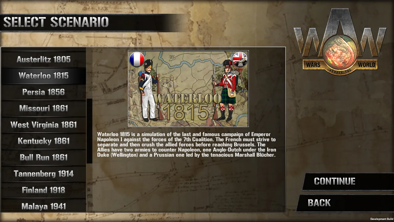Wars Across the World: Waterloo 1815 Screenshot 0