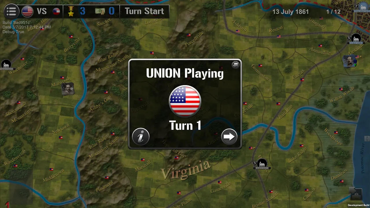 Wars Across the World: Bull Run 1861 Screenshot 2
