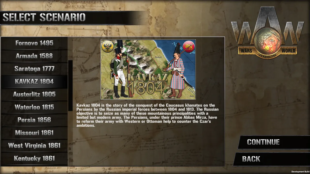 Wars Across the World: Kentucky 1861 Screenshot 0
