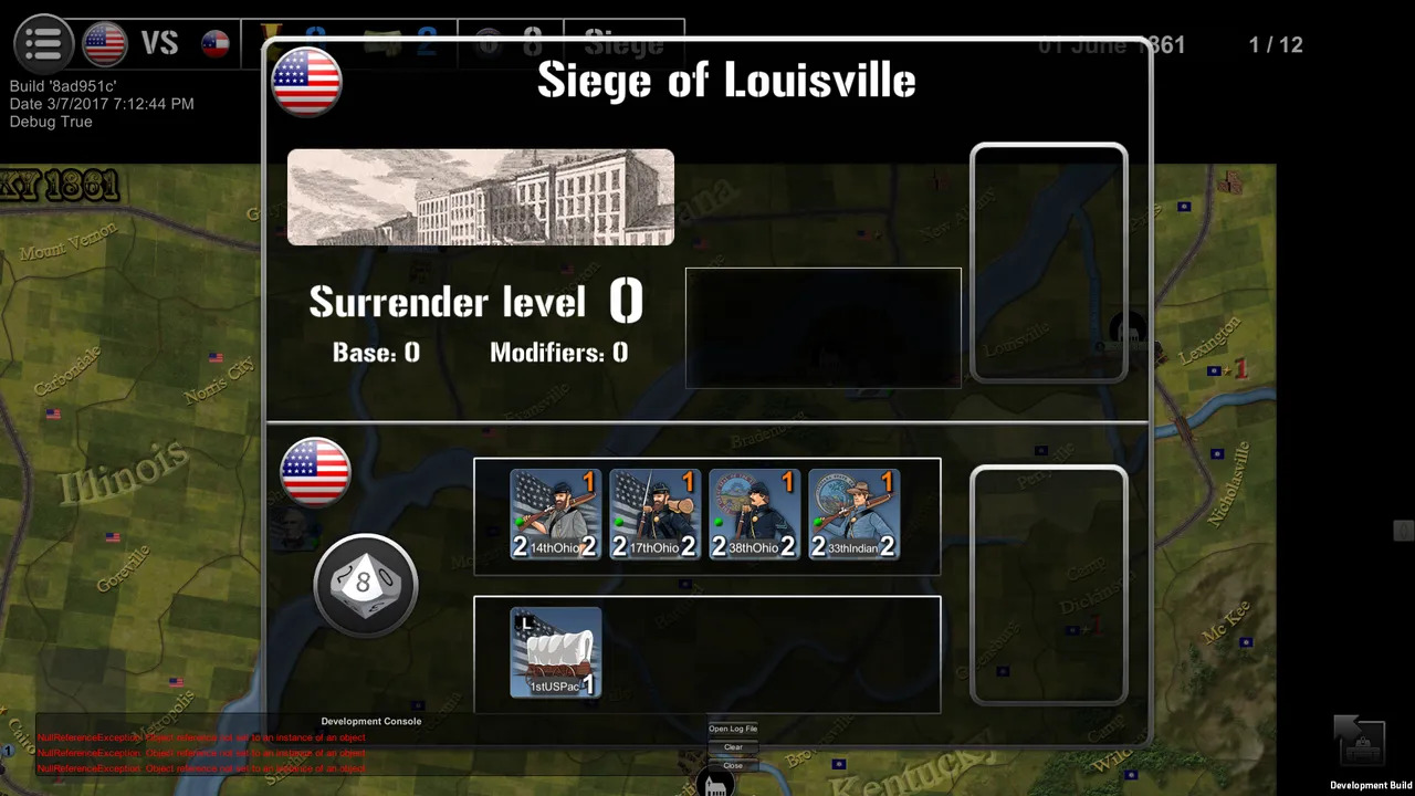 Wars Across the World: Kentucky 1861 Screenshot 4