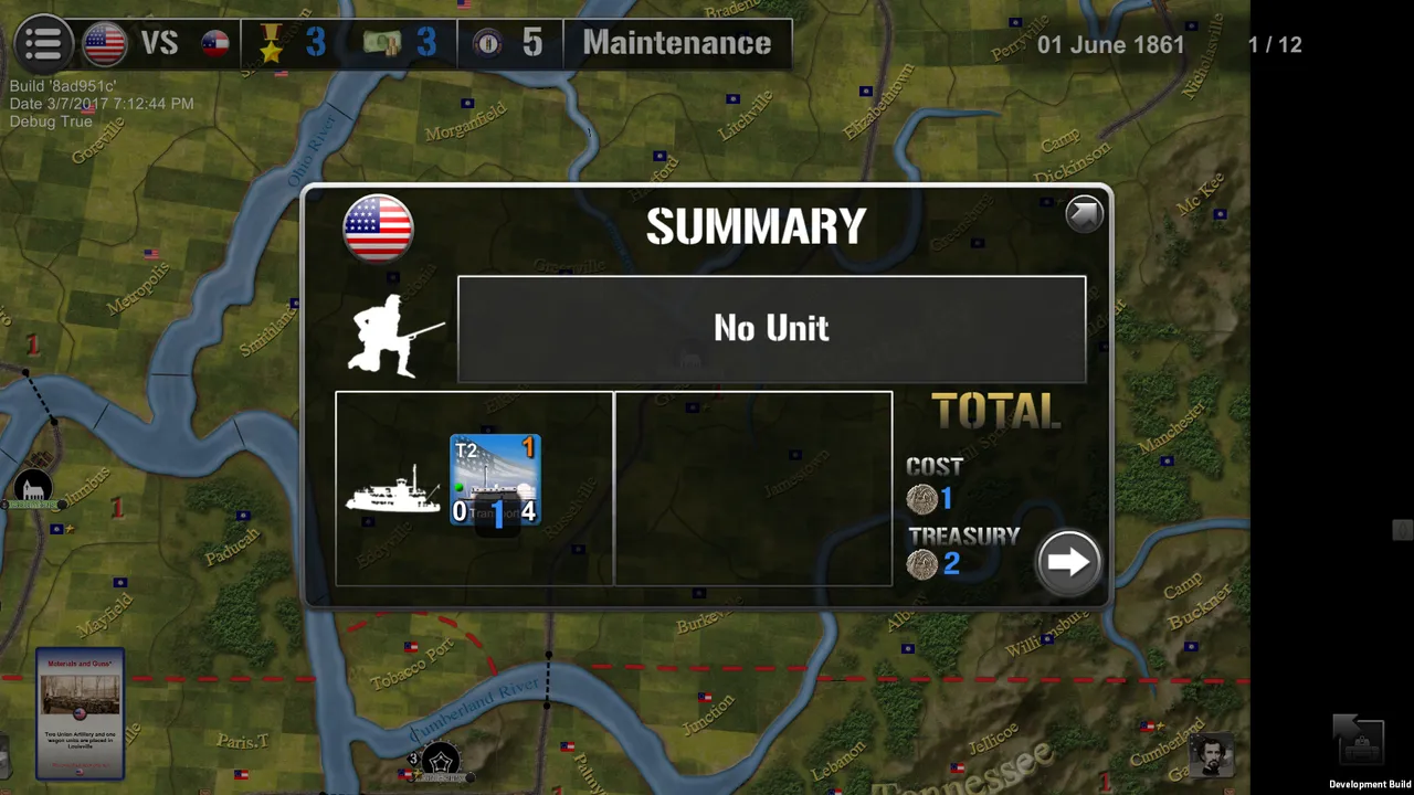 Wars Across the World: Kentucky 1861 Screenshot 6
