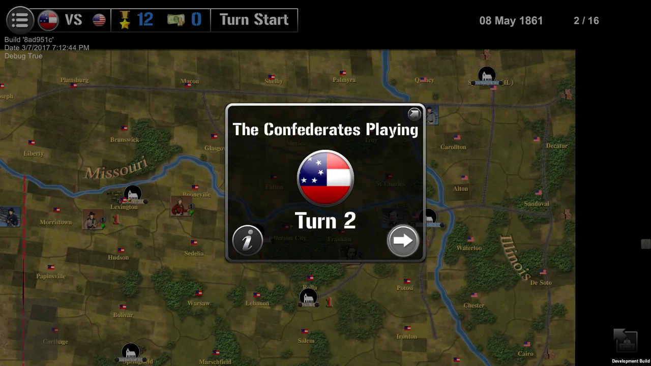 Wars Across the World: Missouri 1861 Screenshot 7