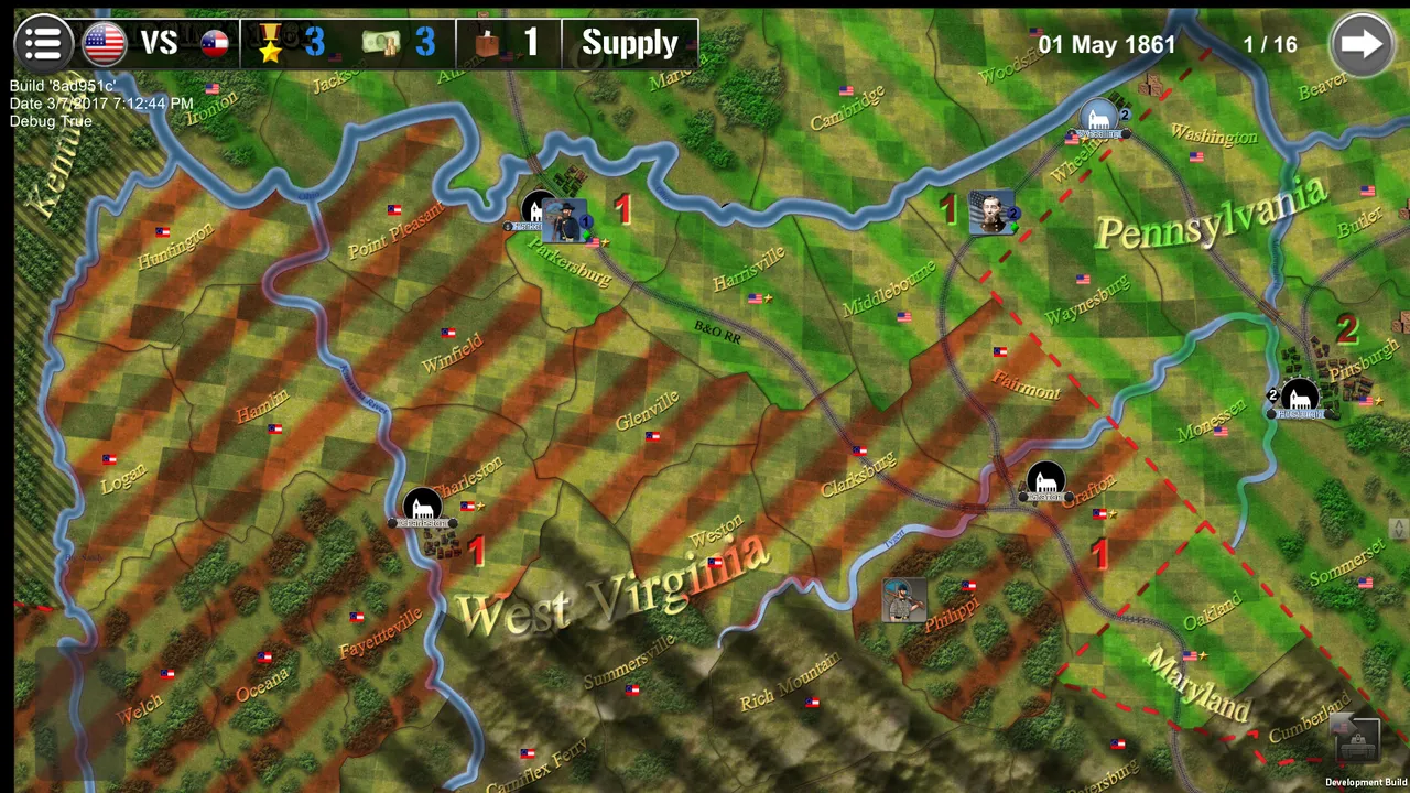 Wars Across the World: West Virginia 1861 Screenshot 3