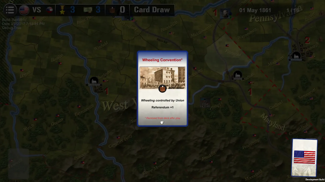 Wars Across the World: West Virginia 1861 Screenshot 2