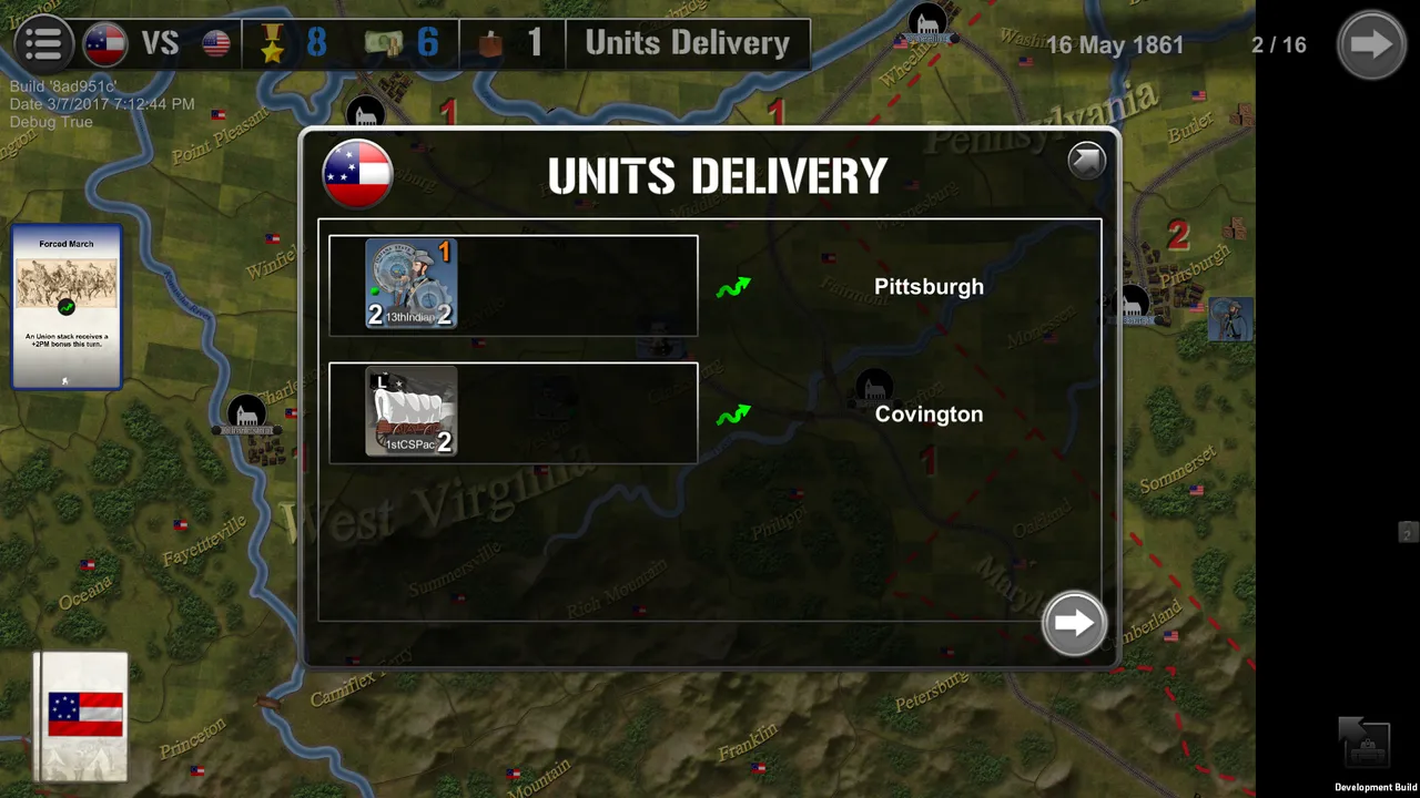 Wars Across the World: West Virginia 1861 Screenshot 8