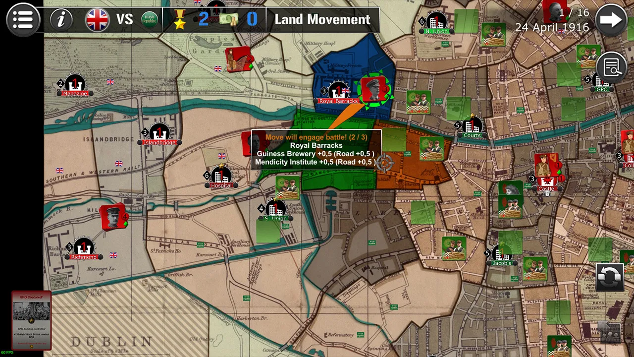 Wars Across The World: Dublin 1916 Screenshot 11