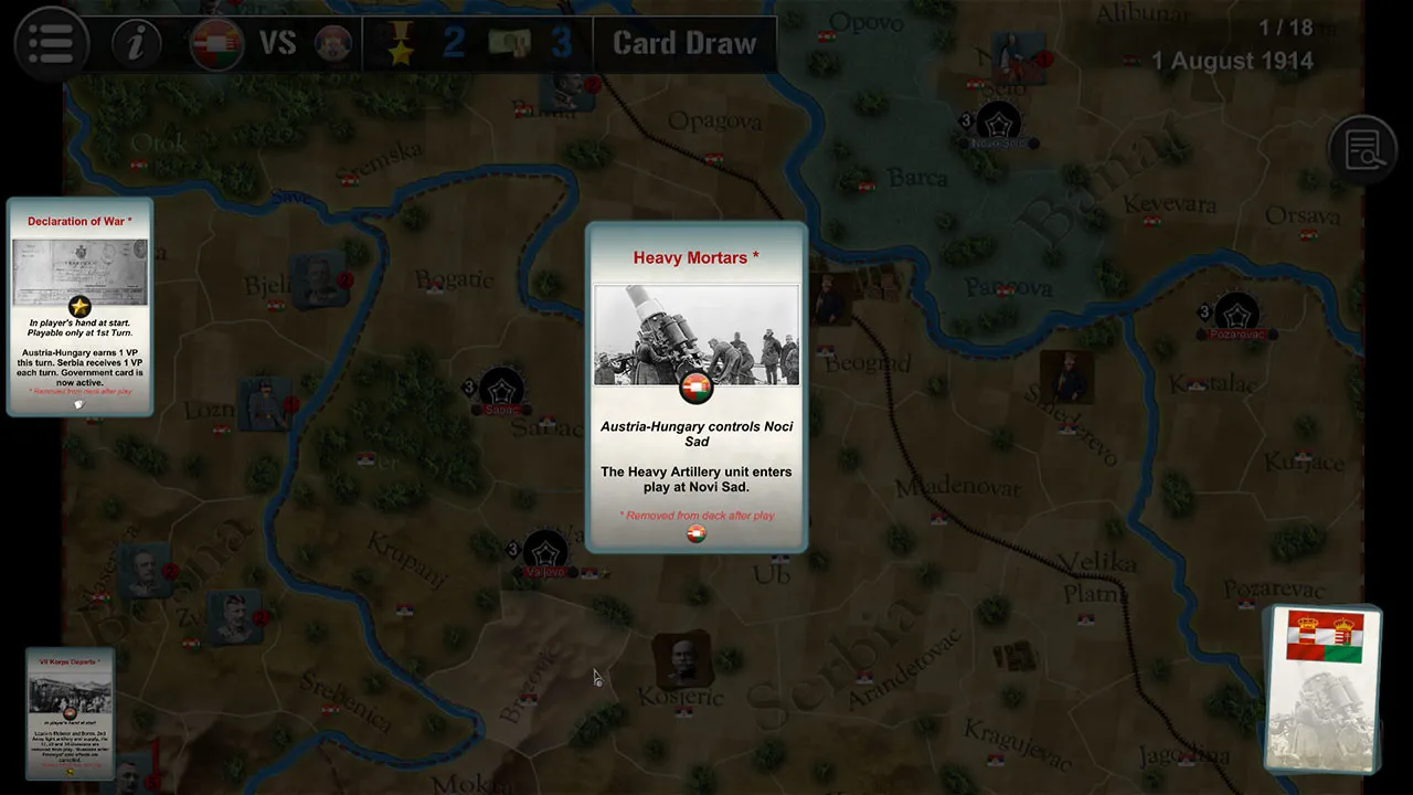 Wars Across The World: Serbia 1914 Screenshot 3