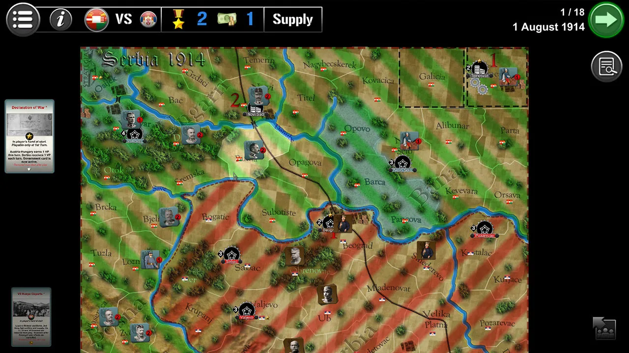 Wars Across The World: Serbia 1914 Screenshot 8