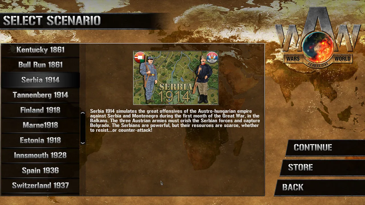 Wars Across The World: Serbia 1914 Screenshot 0