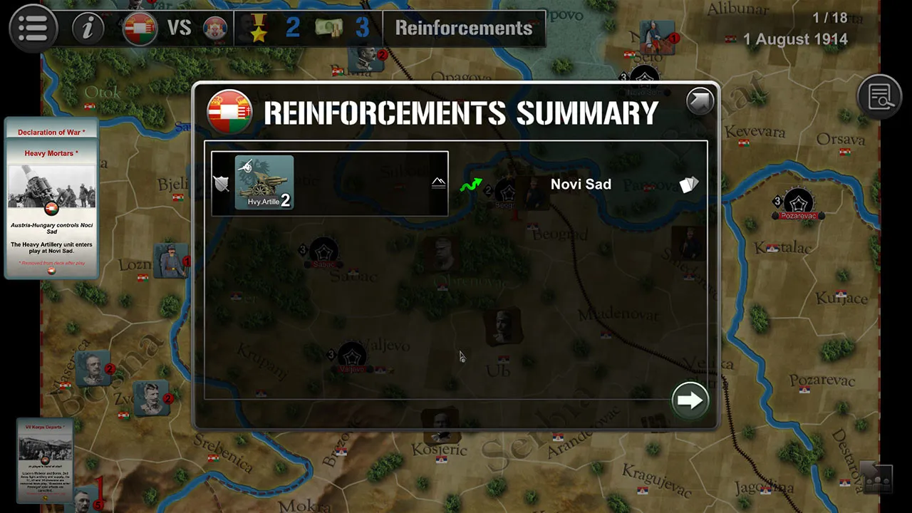 Wars Across The World: Serbia 1914 Screenshot 5