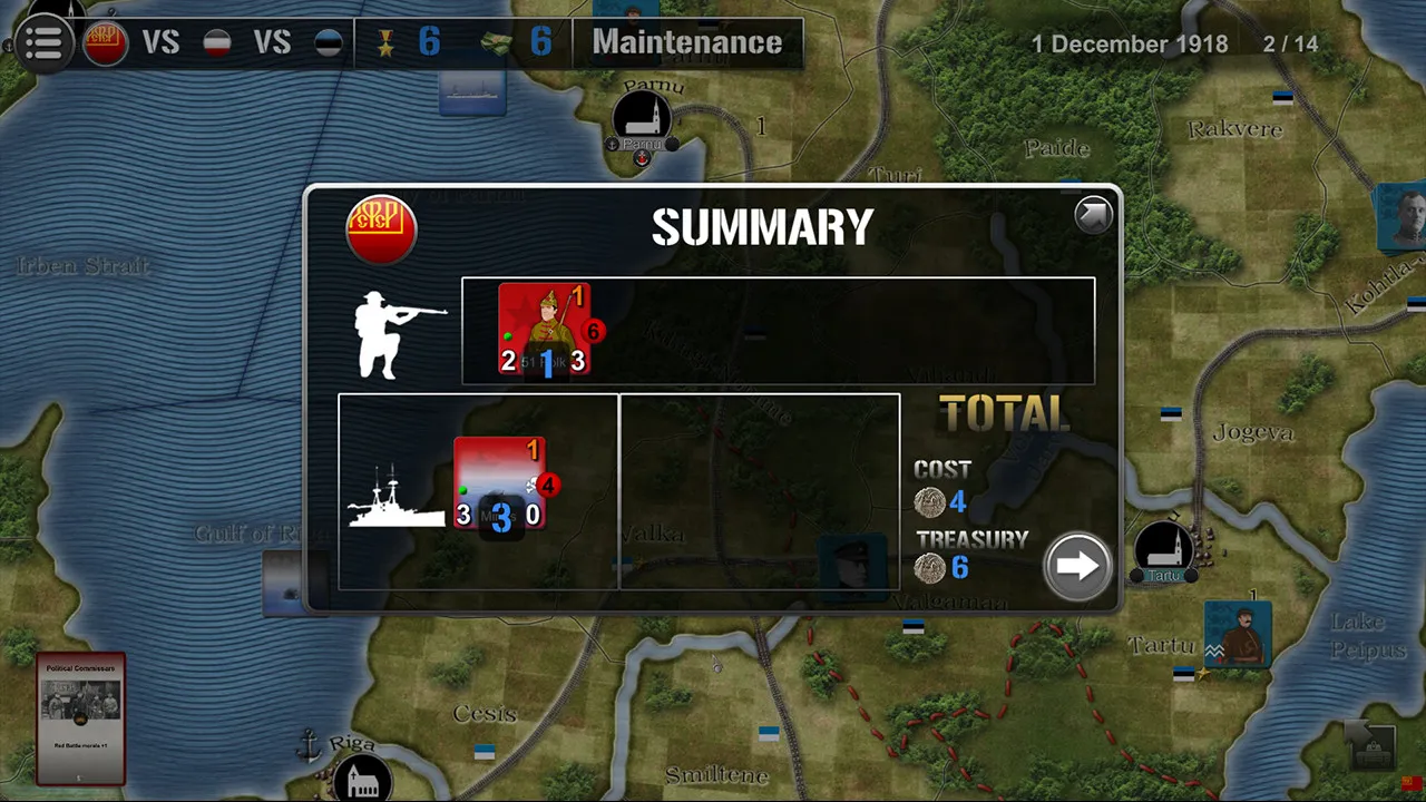 Wars Across the World: Estonia 1918 Screenshot 14