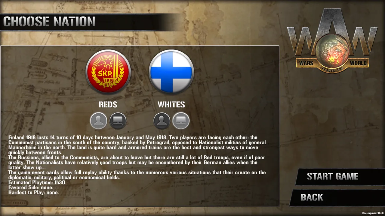 Wars Across the World: Finland 1918 Screenshot 1
