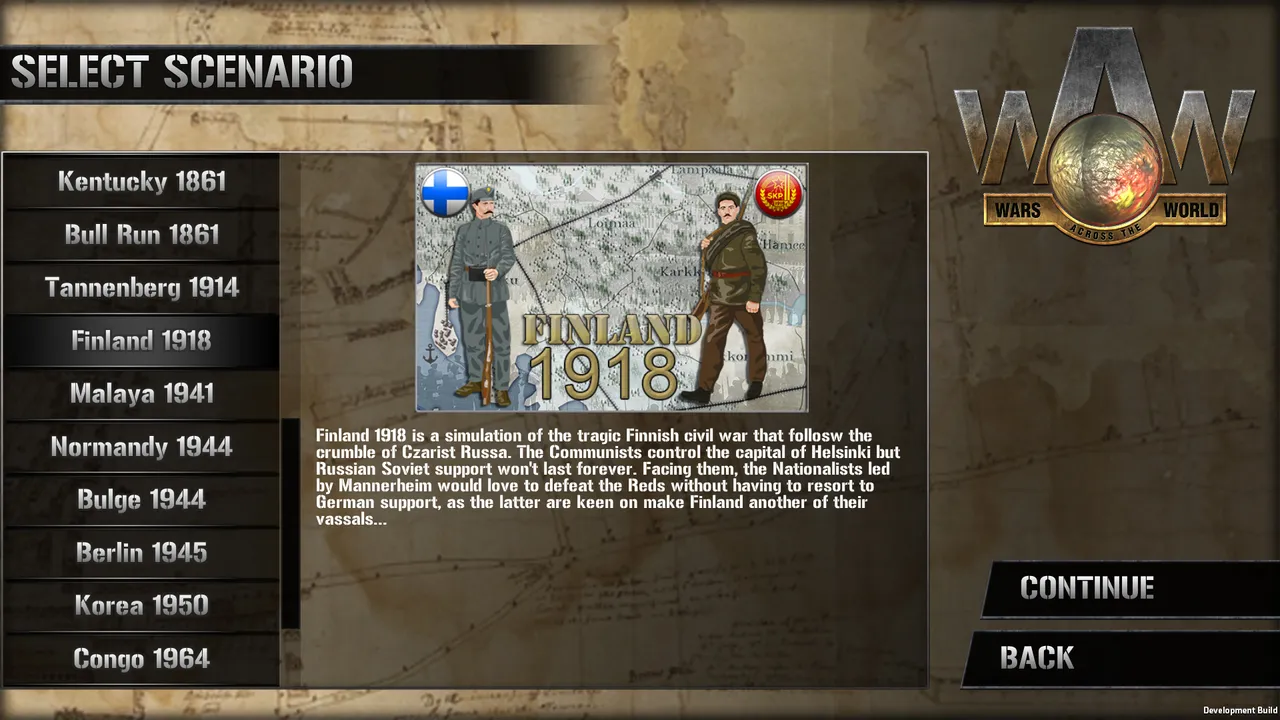 Wars Across the World: Finland 1918 Screenshot 0