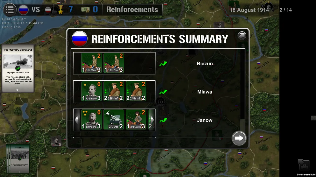 Wars Across the World: Tannenberg 1914 Screenshot 3