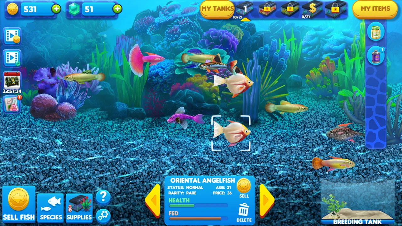 Fish Tycoon 2: Virtual Aquarium Screenshot 2