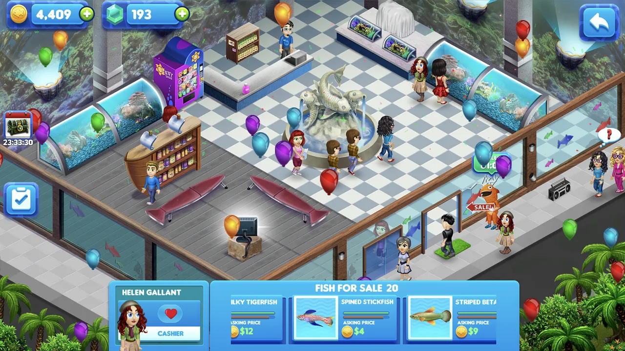 Fish Tycoon 2: Virtual Aquarium Screenshot 1