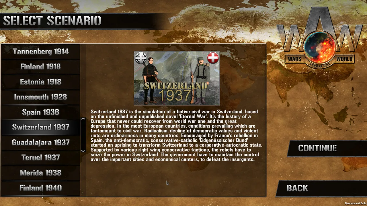 Wars Across The World: Switzerland 1937 Screenshot 8