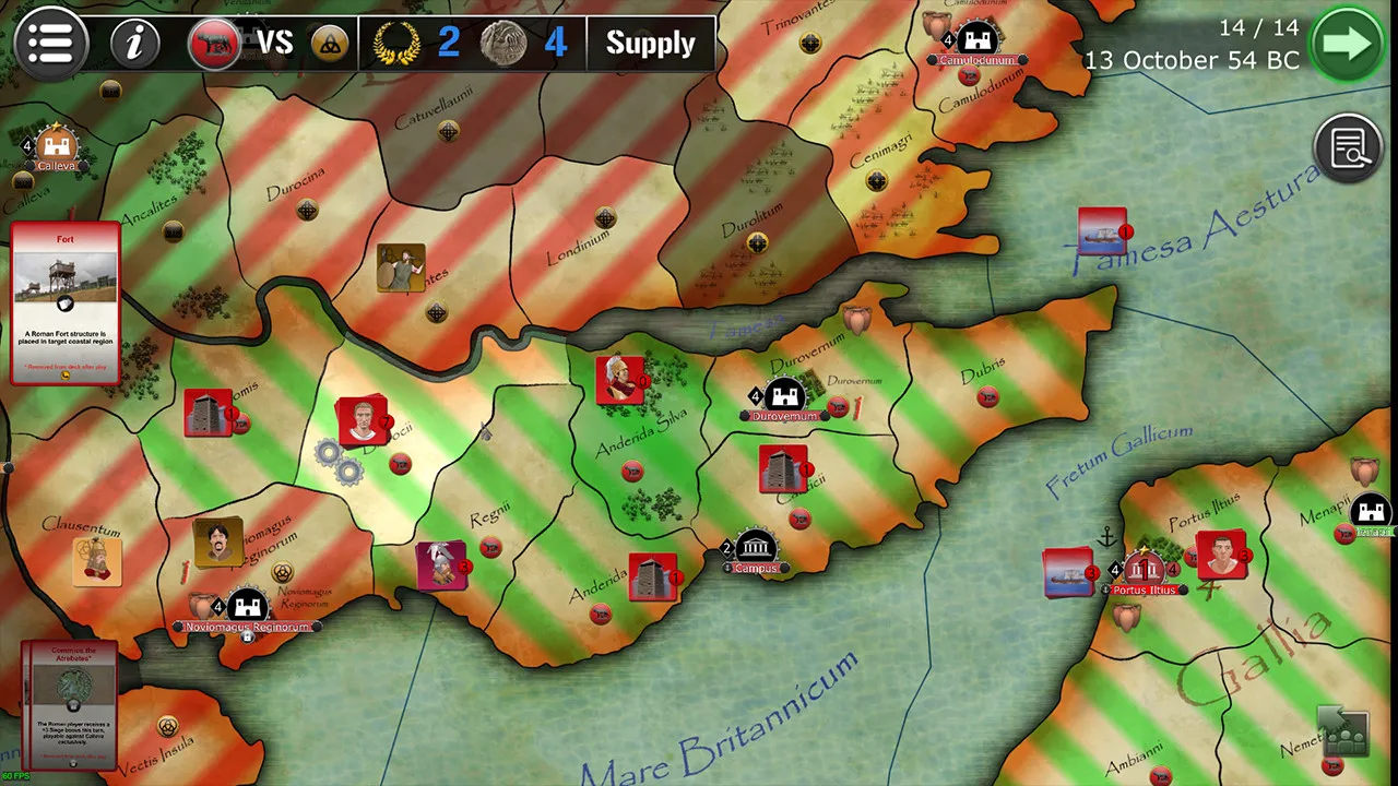 Wars Across the World: Caesar 54 Screenshot 11