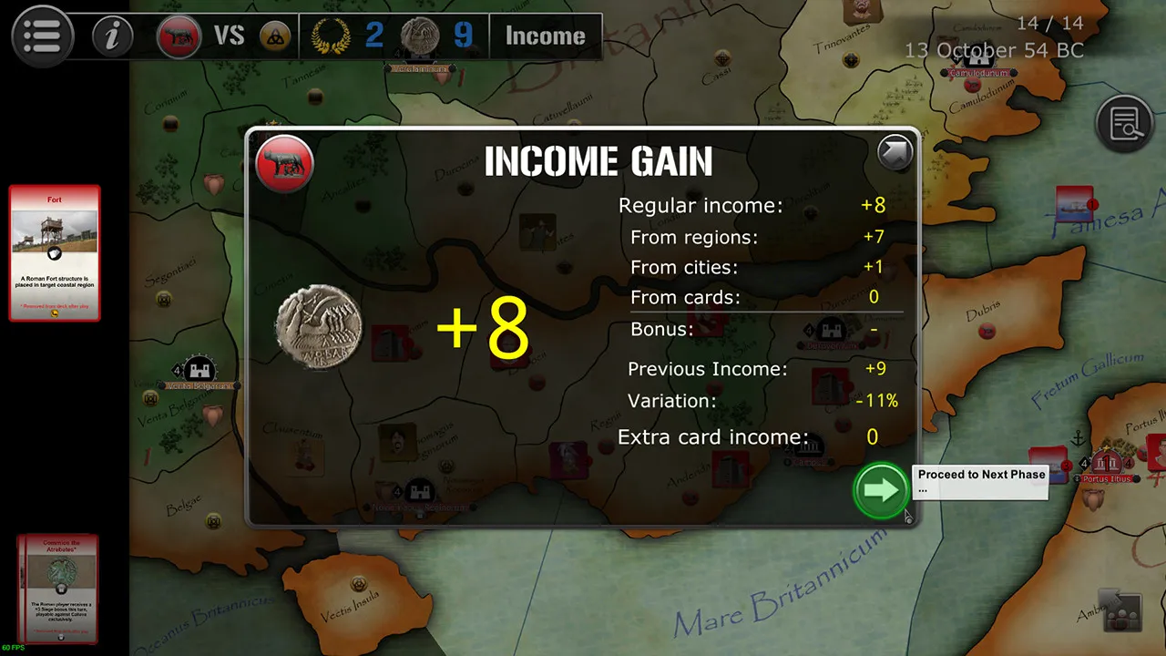 Wars Across the World: Caesar 54 Screenshot 6