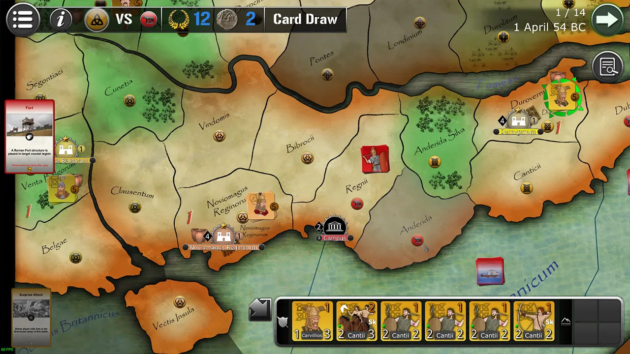 Wars Across the World: Caesar 54 Screenshot 10