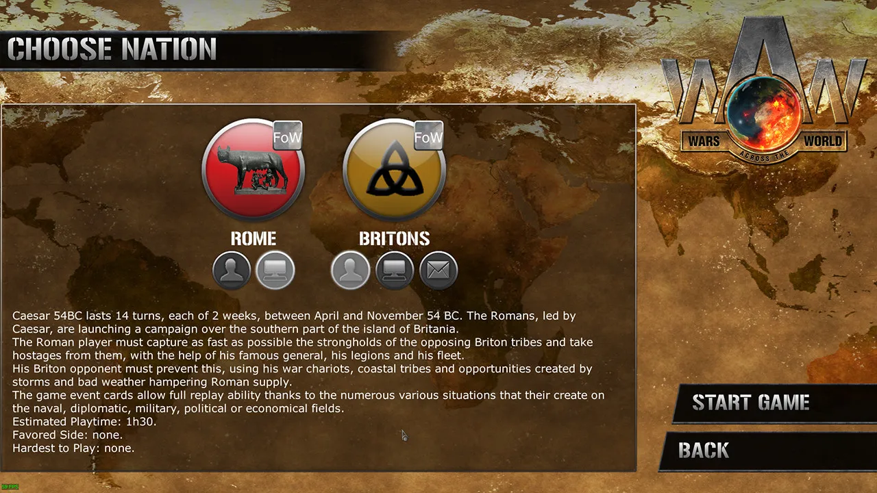Wars Across the World: Caesar 54 Screenshot 14