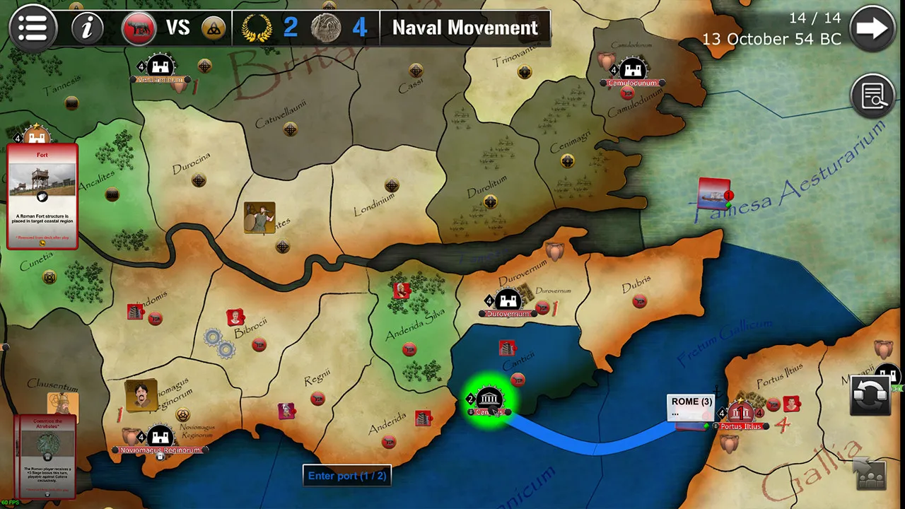 Wars Across the World: Caesar 54 Screenshot 9