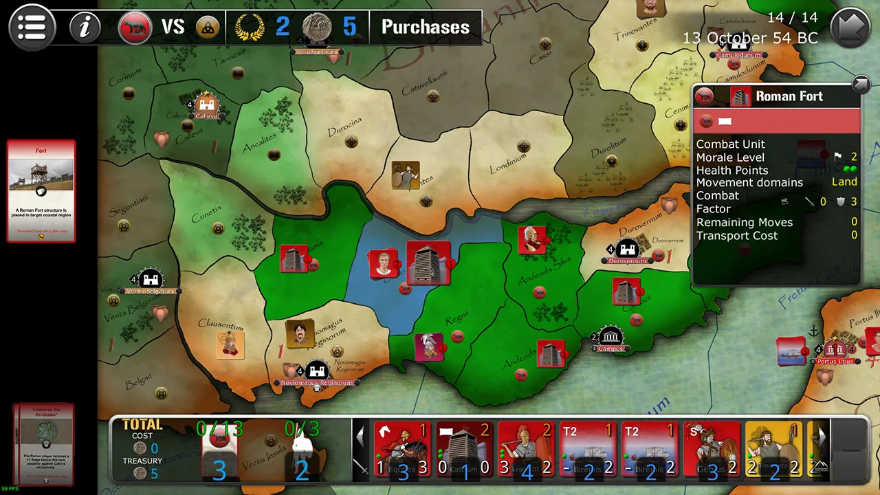 Wars Across the World: Caesar 54 Screenshot 12