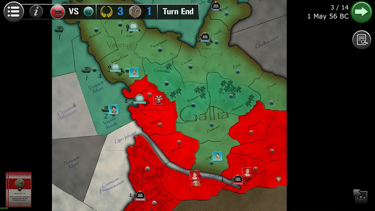 Wars Across the World: Caesar 56 Screenshot 6