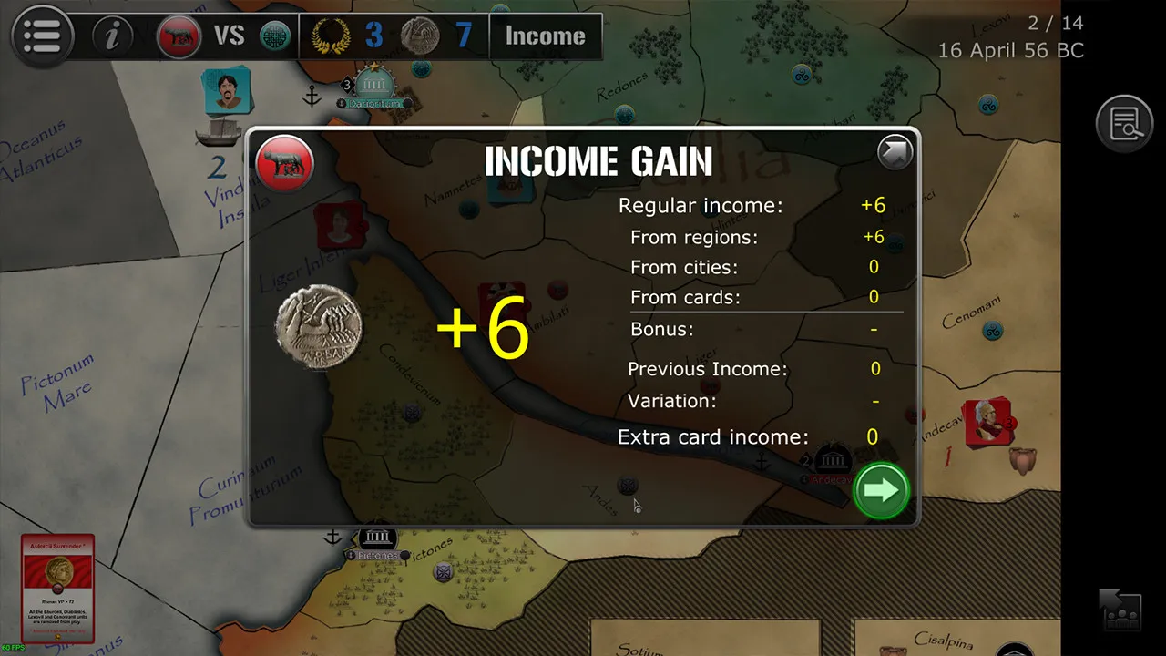 Wars Across the World: Caesar 56 Screenshot 3