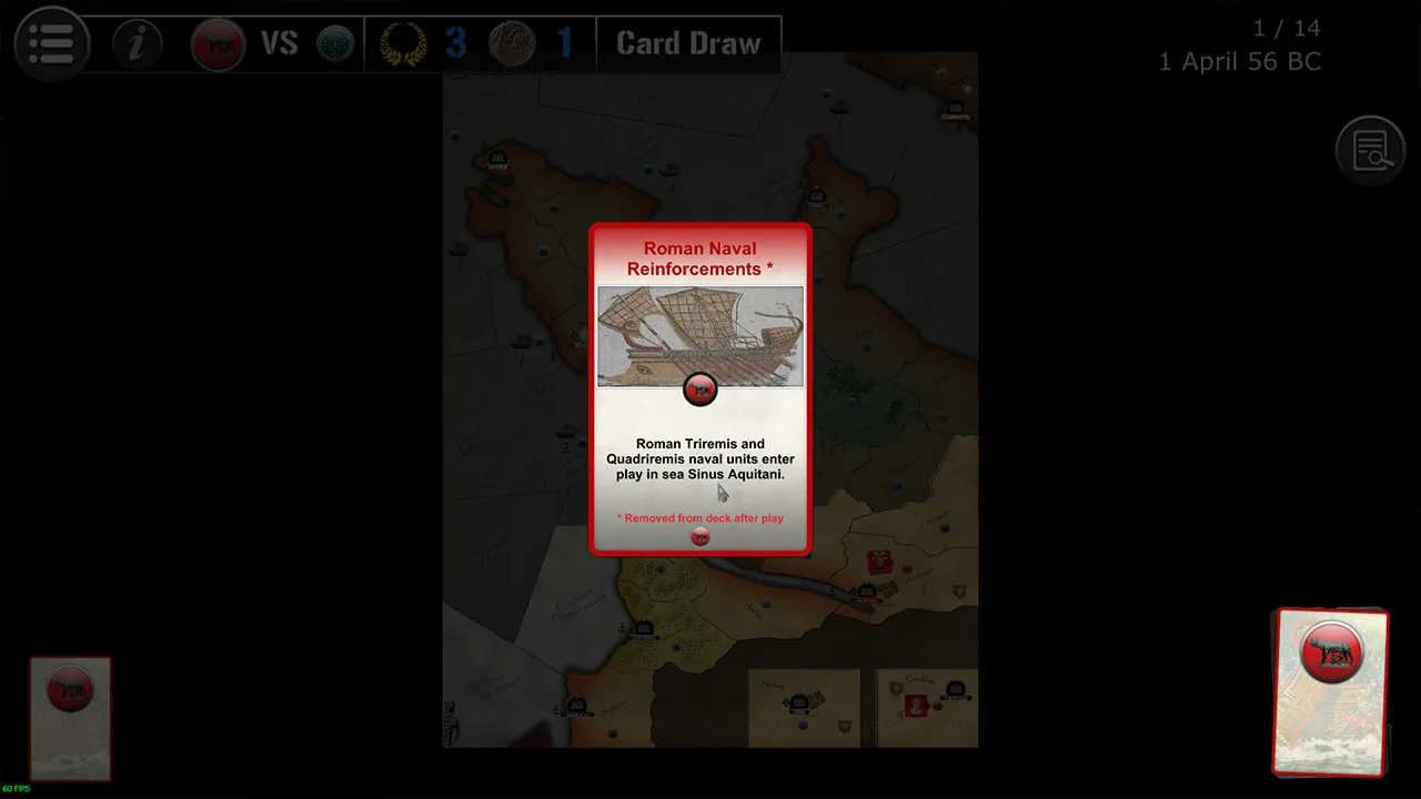 Wars Across the World: Caesar 56 Screenshot 0