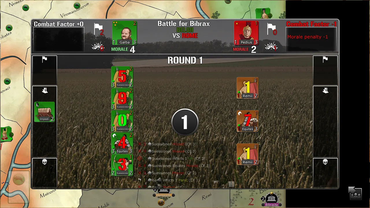 Wars Across the World: Caesar 57 Screenshot 1
