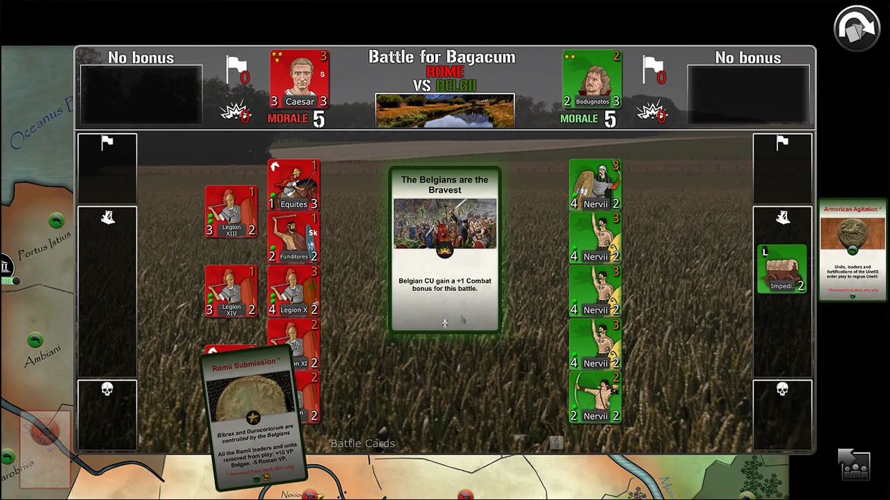 Wars Across the World: Caesar 57 Screenshot 0