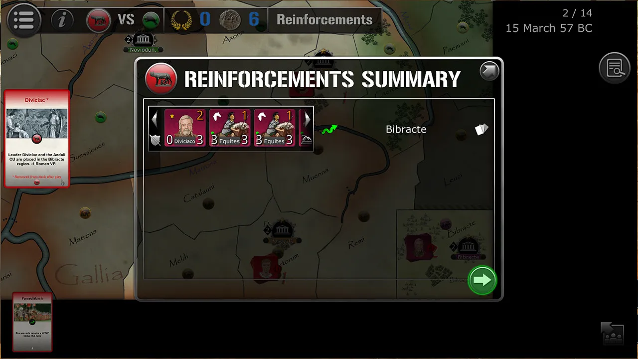 Wars Across the World: Caesar 57 Screenshot 2