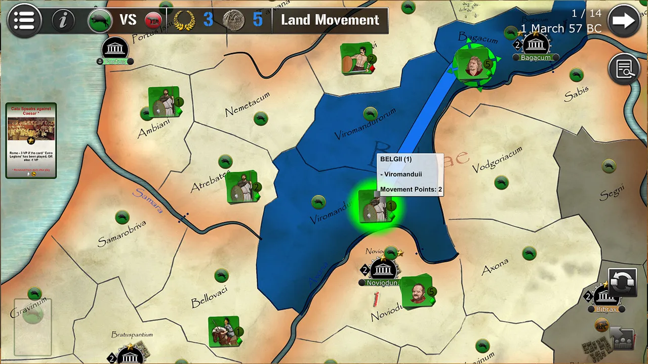 Wars Across the World: Caesar 57 Screenshot 8