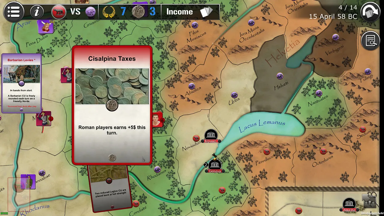 Wars Across the World: Caesar 58 Screenshot 0