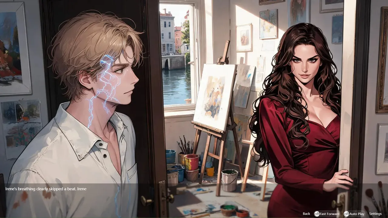 Gorgeous Art Tutor Submits to Me Screenshot 7