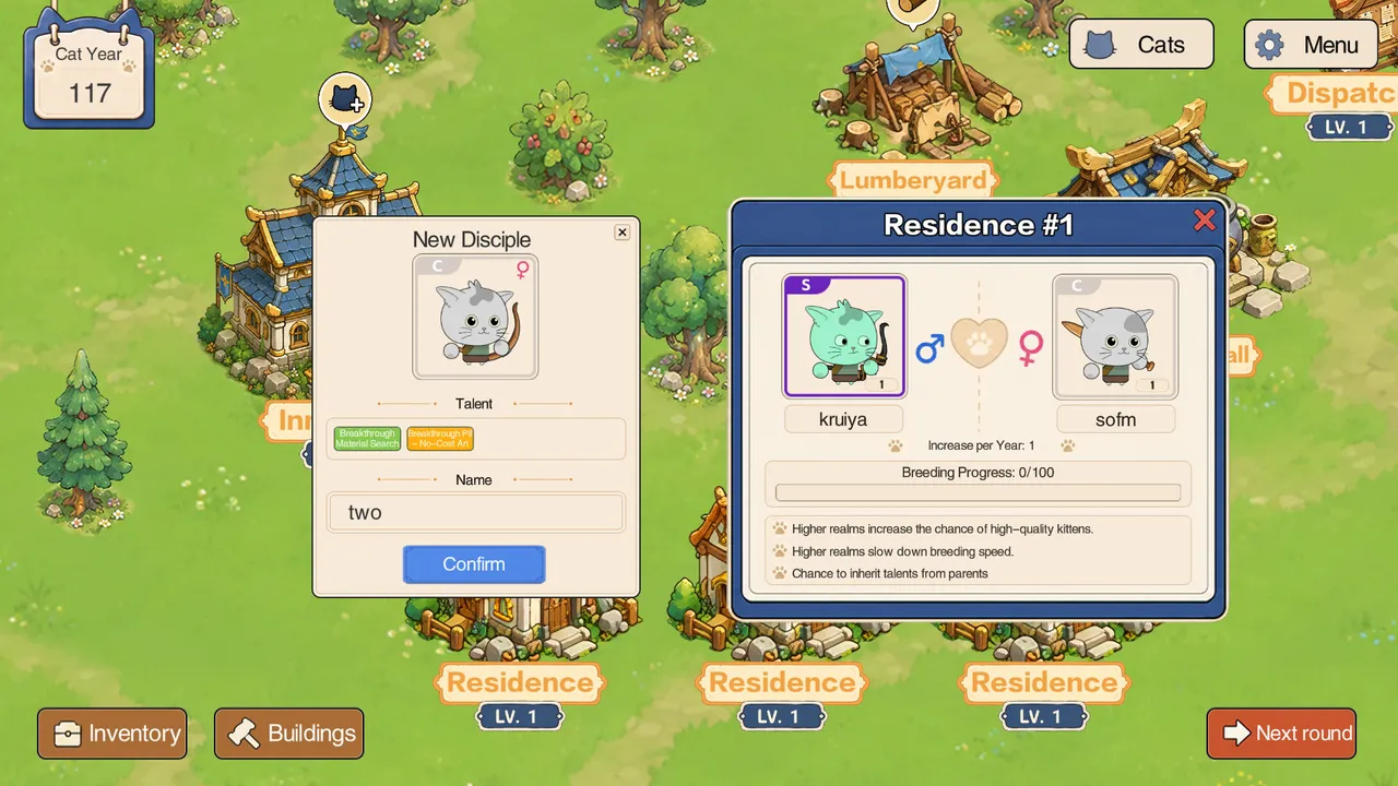Nine Lives to Immortality: Did Kitty Break Through Today? Screenshot 3
